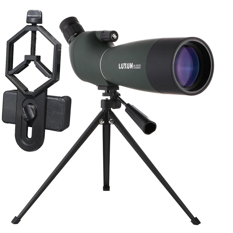 Bird Mirror Telescope Monocular Zoom 25-75x70 High-power HD Night Vision Target Outdoor Astronomical | Инструменты