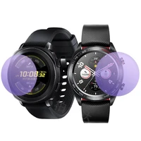 2pcslot tempered glass for samsung honor magic gear sport purple light watch screen protector explosion proof protective film