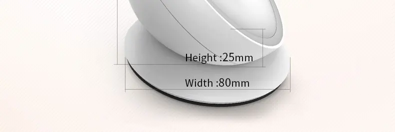 Onefire Night Light Туалет / WC светодиодные датчики движения Лампа с датчиком движения с батарейным питанием Переключатель освещения шкафа / шкафа