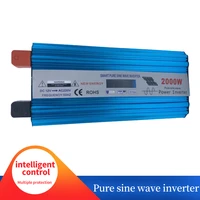2000w solar inverter 12v 220v pure sine wave inverte car charger inverter 12 v 220 v converter 110 welding power 24v220v 24
