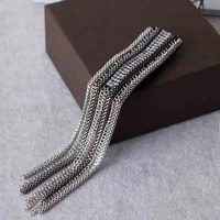 diy one piece breastpin tassels shoulder board epaulet metal patches for clothing qr 2562