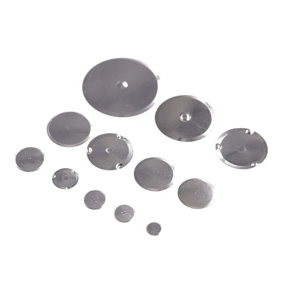 100 шт. пылезащитный круглый металлический купол с одним ключом диаметром 5 0 мм