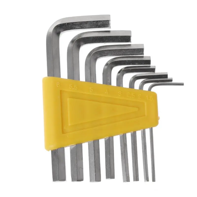 

New 8pcs Allen Key Hexagon Wrench Tools Set Spanner Screwdriver Kit 1.5mm -6mm Bicycle Cycling Repair Tool