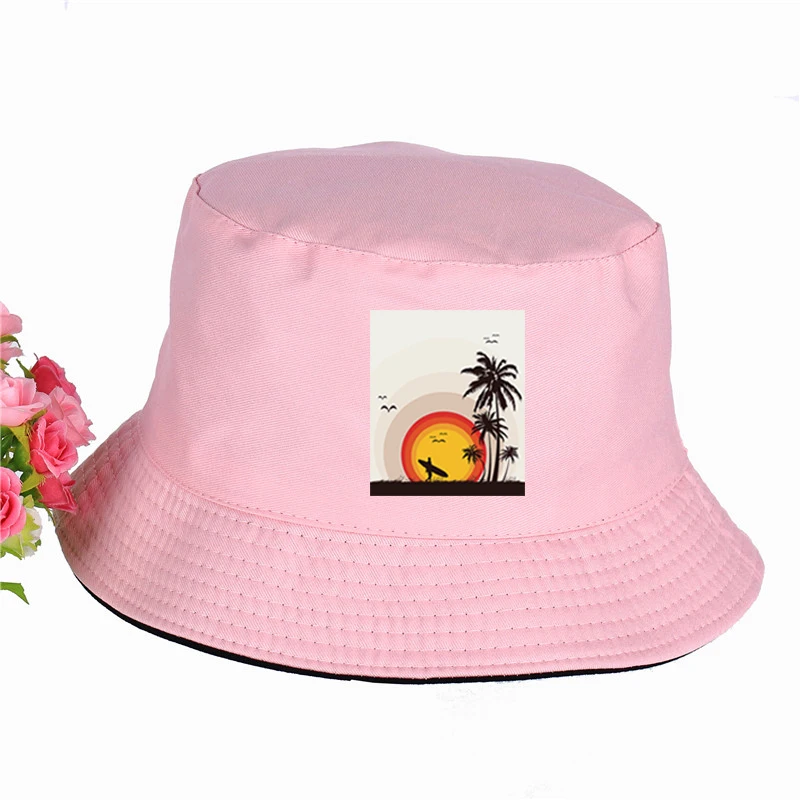 Панама с принтом для идеальной погоды шапка высокого качества Летняя Спортивная