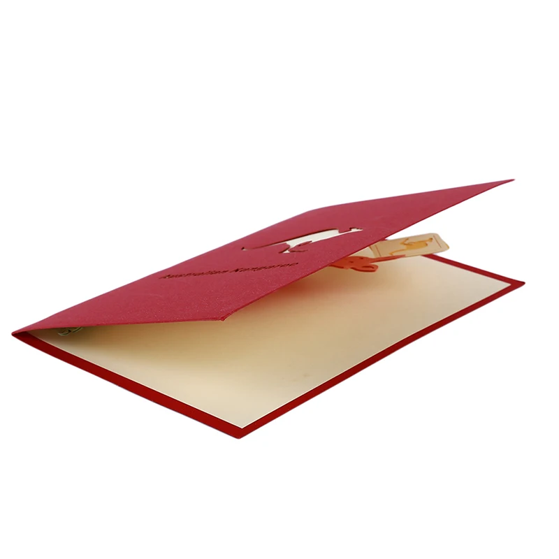 3D лазерная резка ручной работы мультфильм кенгуру Детские бумажные