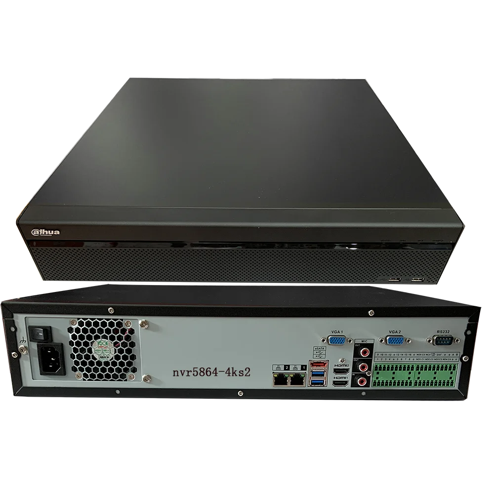 Видеорегистратор Dahua NVR5816 4KS2 NVR5832 16/32/64Channel 2U 4K и H.265 Pro Network Video DVR