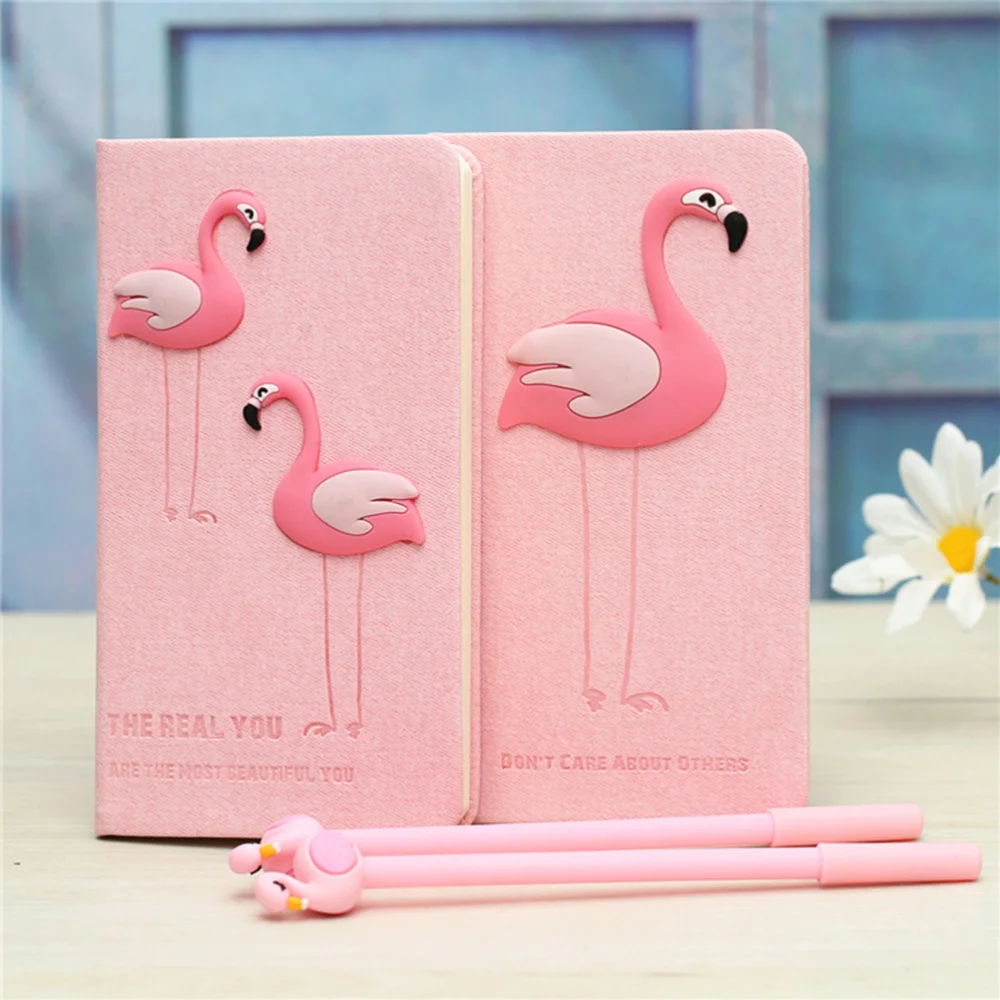 

Notebooks and Pen Journal Set Notebooks Creative Diary Notepads School Stationery Gifts for Girls(One)