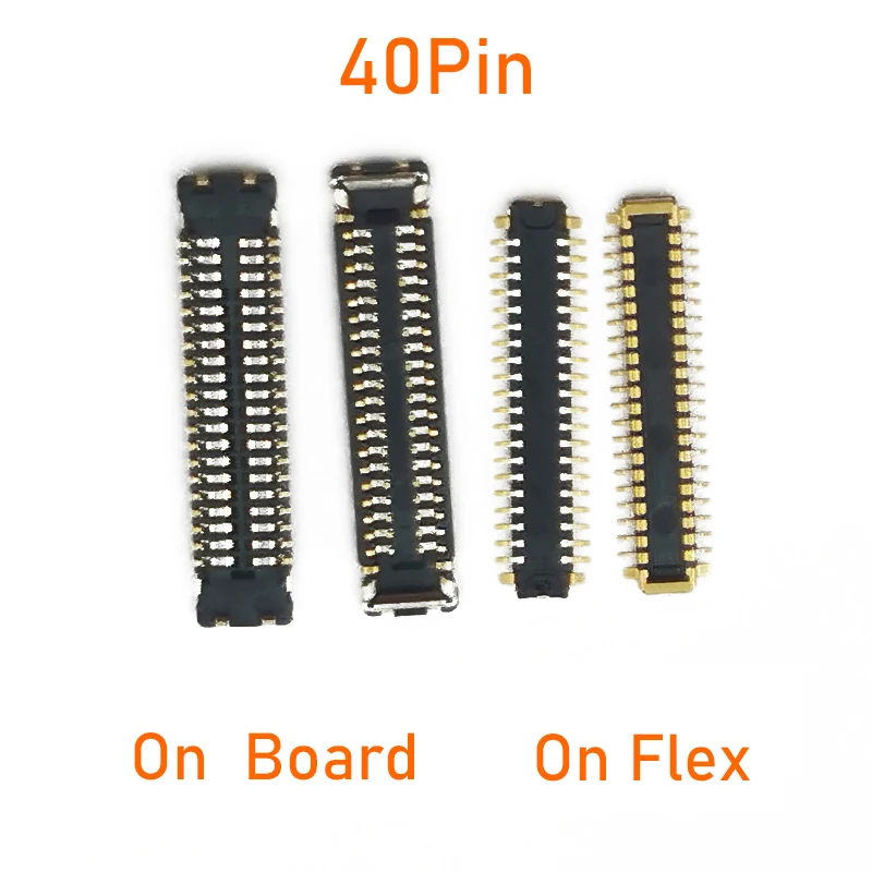 2-5 шт. 40-контактный ЖК-дисплей FPC разъем на материнской плате гибкий кабель для Huawei