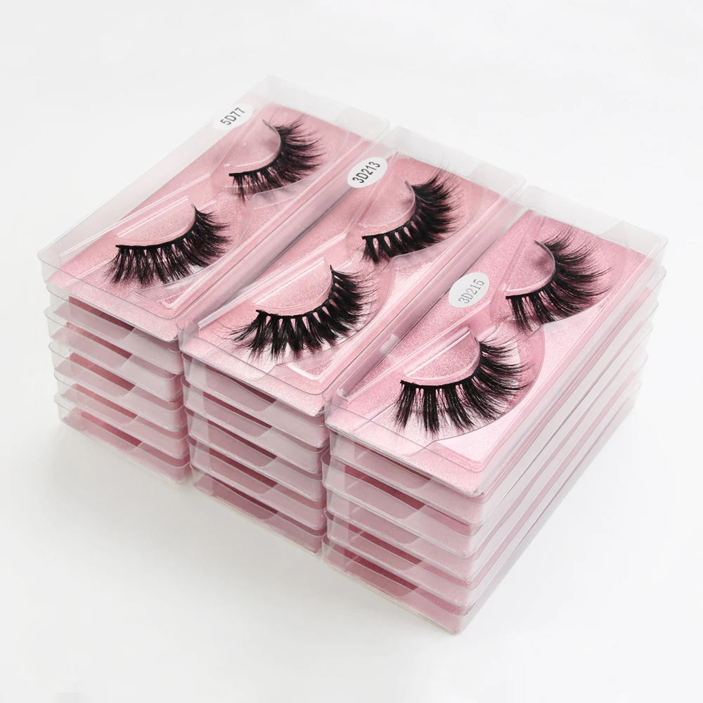 

MAANGE Wholesale 3d Mink Lashes 10/30/50/100pcs Natural Soft Mink Eyelashes Wholesale False Eyelashes Makeup Thick False Lashes