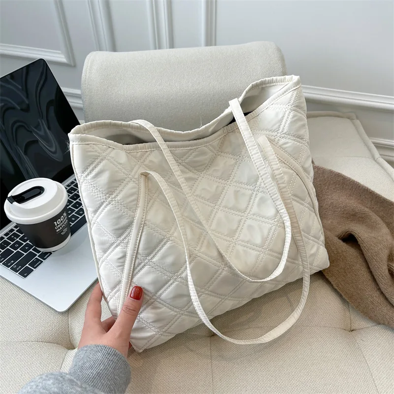 

Shopper Women's Bag Fashion Casual Totes Ladies Shopping Simple Travel Handbags For Women Large Capacity Female Shoulder Bags