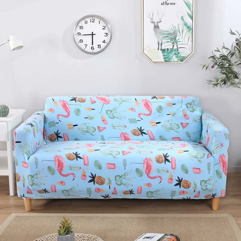 Спандекс эластичный чехол на диван плотно обертывается все включено чехлы для