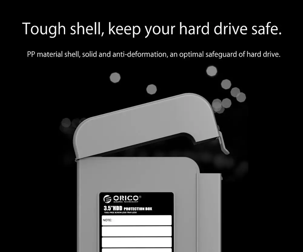 Защитный чехол ORICO для жесткого диска 5 шт. водонепроницаемый хранения