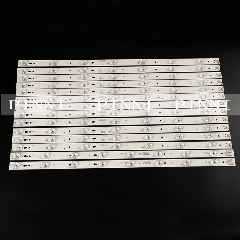

Новый и оригинальный для haier U55A5 U55H3 светильник, полоса led55d7-07, led55d7-08, один набор из 14 (12 7 светильник s + 2 8 светильник s) составляет 55,7 см lo