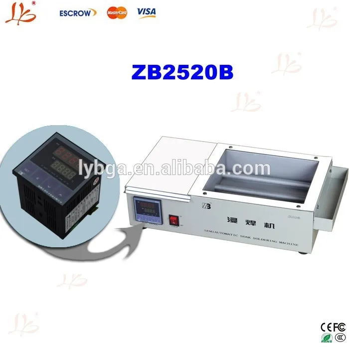 

High-quality!!soak soldering machine/Soldering Pots/Soldering tin ZB2520B