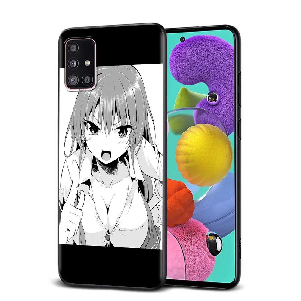 

Anime girl cartoon japan cute Shell For Samsung A51 A91 A72 A71 A52 A42 A41 A32 A31 A21s A21 A12 A11 A02s A02 A01 Case TPU Coque