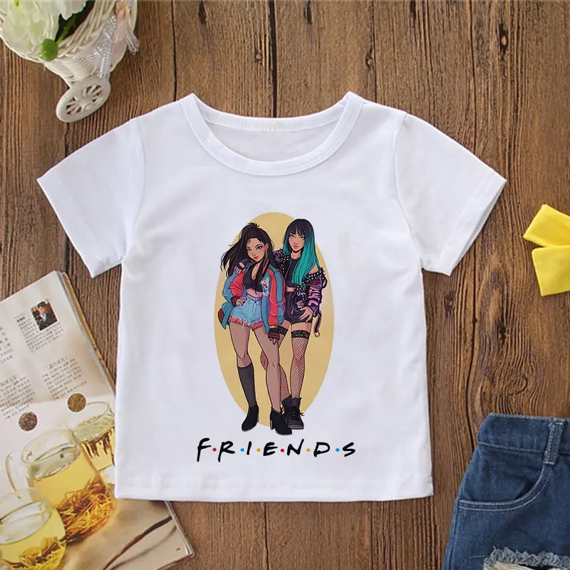 Новое поступление футболки для мальчиков детские топы девочек Я и мои хорошие