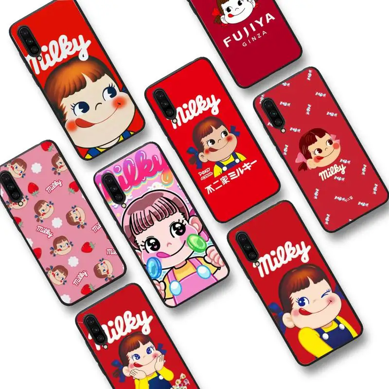 

Japan milk Chocolate dessert cartoon Peko fujiya Phone Case For Xiaomi mi9 mi8 F1 9SE 10lite note10lite Mi8lite for xiaomimi5x