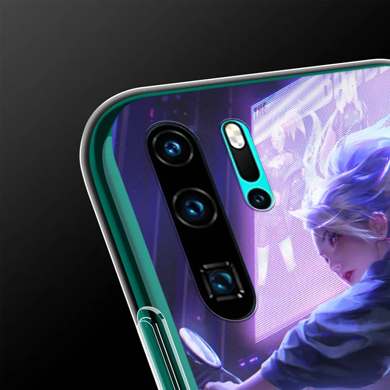 

Hot Anime Girl Game Hero Heroine for Huawei Honor 30i 30S 20E 20i 20S View 20 V20 10X 10i 10 Lite Pro Plus 5G Phone Case