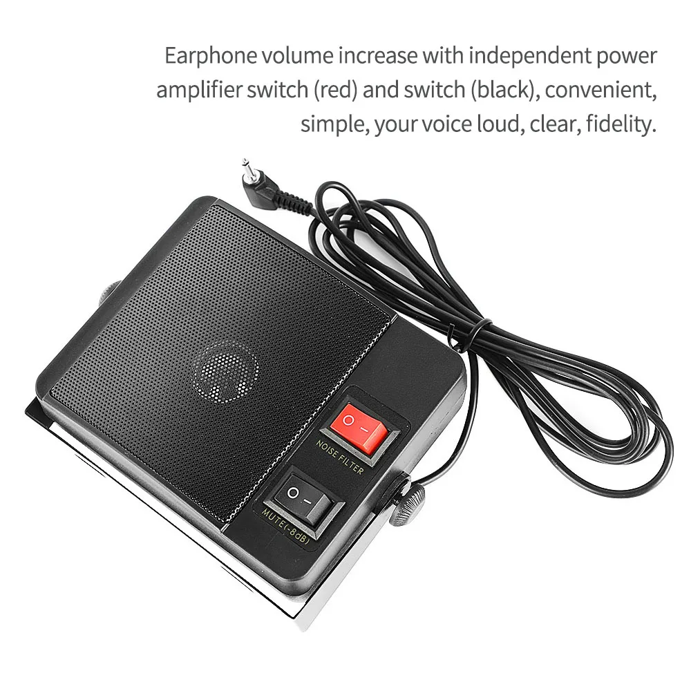 Сверхмощный внешний динамик 3 5 мм Diamond для рации двусторонней радиосвязи