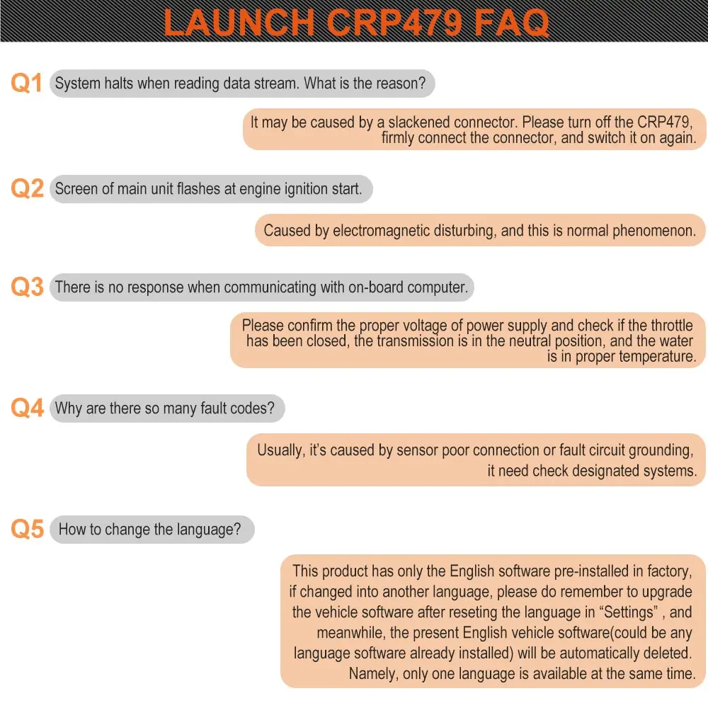 LAUNCH X431 CRP479 OBD2 сканер автоматический диагностический сканер автомобильный диагностический инструмент Автоматическое сканирование ABS TPMS DPF IMMO сброс PK CRP429C