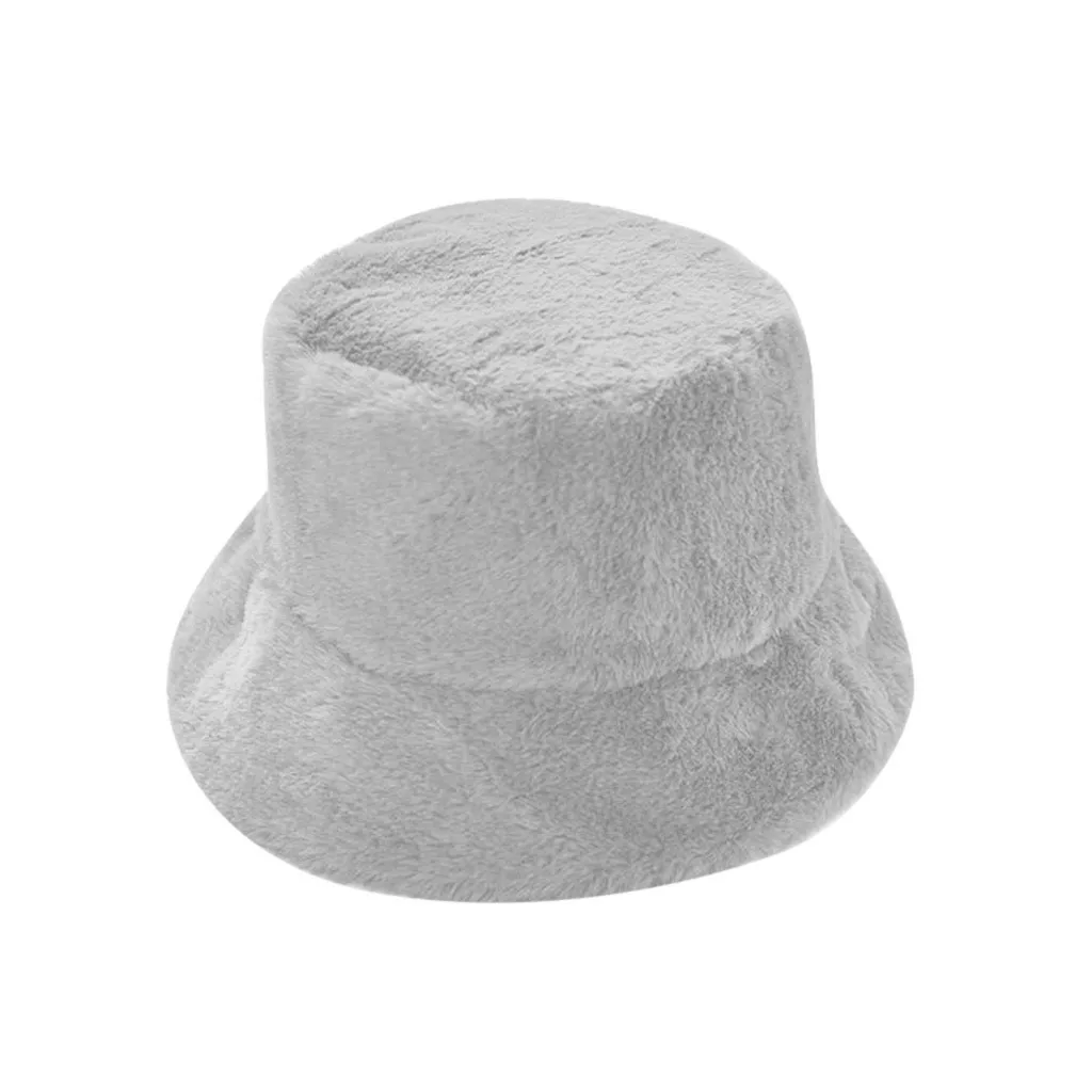 JAYCOSIN Ladies Winter Bucket Hat Cute And Warm Caps Hunting Fishing Wool Velvet Thick Fashion Fisherman | Тематическая одежда и
