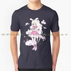 Черно-белая футболка Death - Chan для мужчин, женщин, мужчин, волшебная девушка, кавайная аниме пастельно-розовый