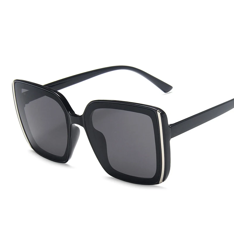 RBRARE квадратные негабаритные солнцезащитные очки Роскошная брендовая большая