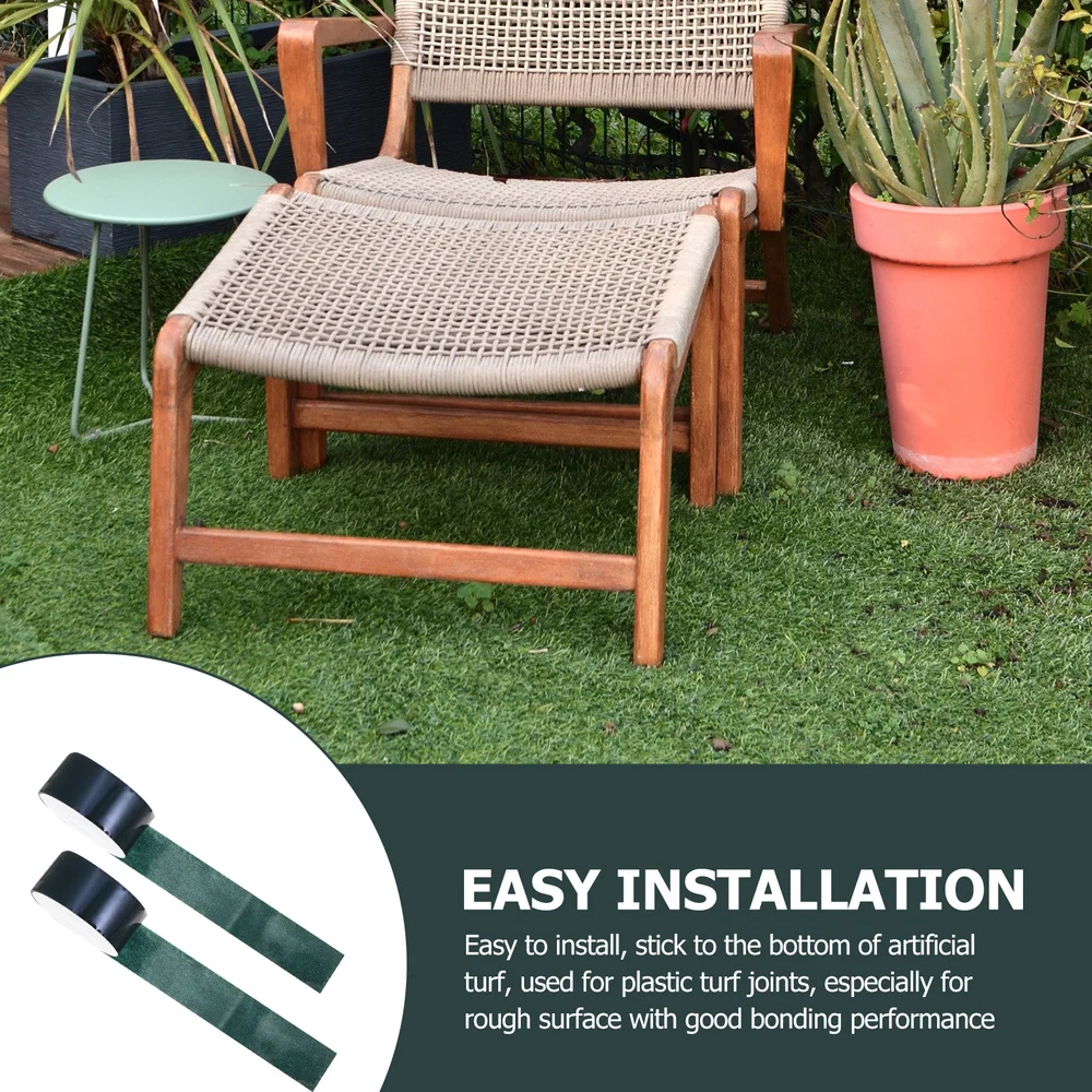 

2pcs Non-woven Fabric Lawn Connection Seam Tape Home Gardening Repair Tape