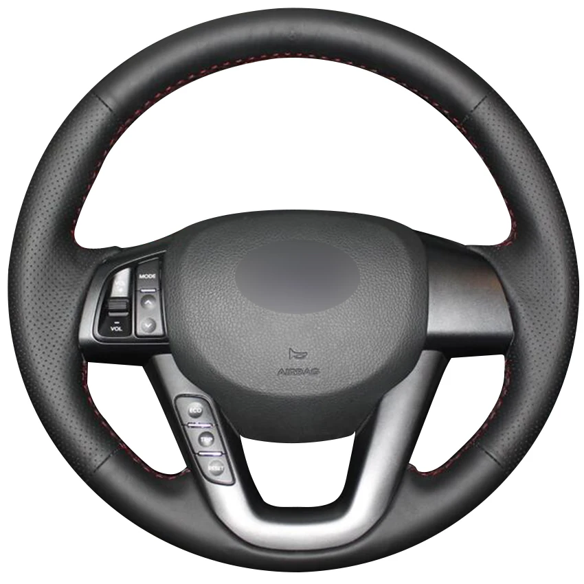 

Черный чехол из натуральной кожи для Kia K5 Optima 2011 2012 2013