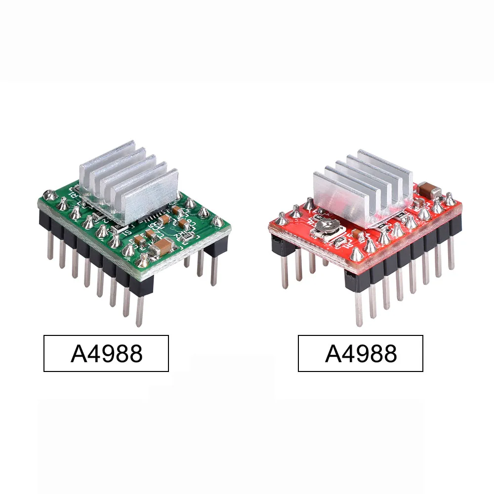 

5PCS A4988 Reprap Stepper Driver Motor Driver Module+Heat Sink 3D Printer Reprap