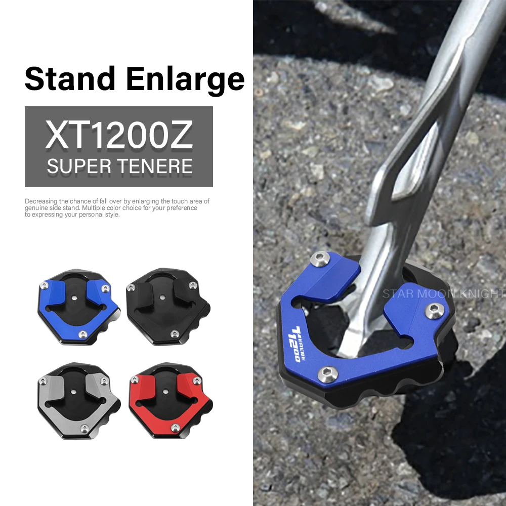 

Motorcycle Accessories Side Stand Enlarger Kickstand CNC Enlarge Extension For Yamaha XT1200Z XT 1200 Z Super Tenere 2014 - 2021