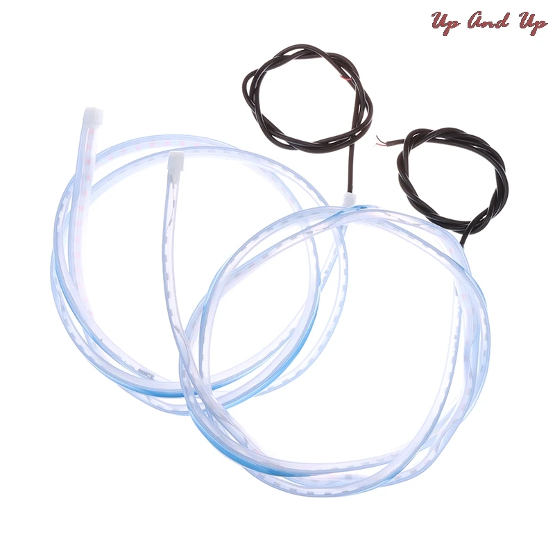 

2x Car Door Open Warning Lamp Flashing LED Lights Strip Anti-collision Safety Lamps Welcome Flash Light