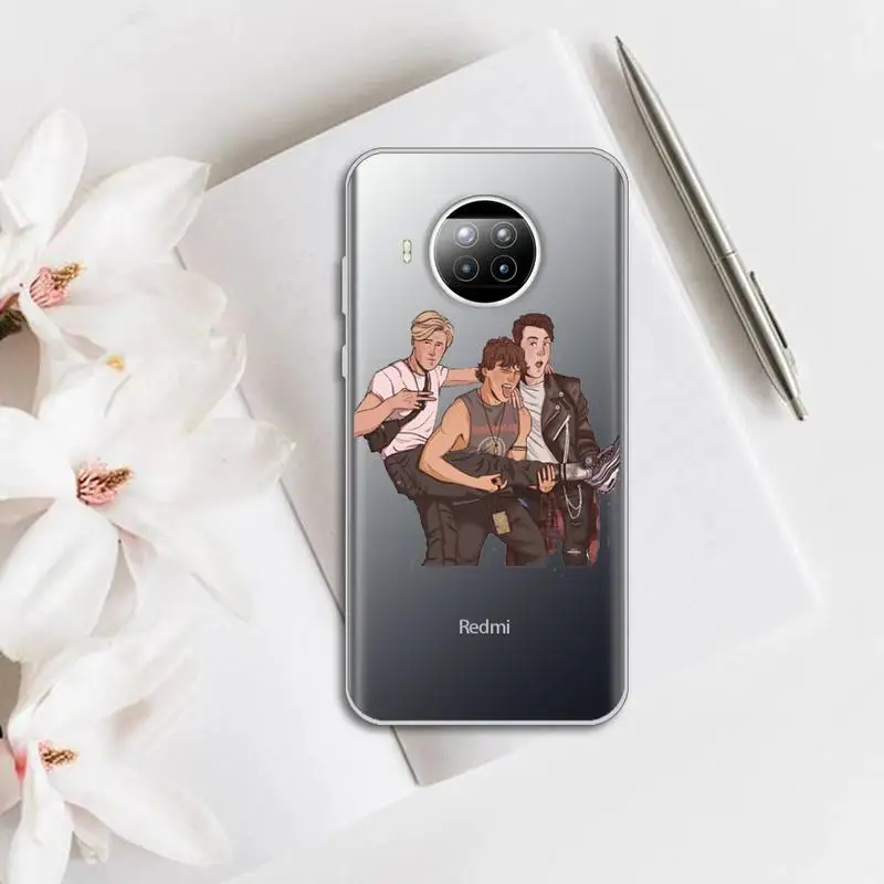

Julie and the Phantom Sunset Phone Case Transparent for Xiaomi mi Redmi note 10 t 8 9 pro lite 11 Samsung S 8 9 10 20 plus ultra