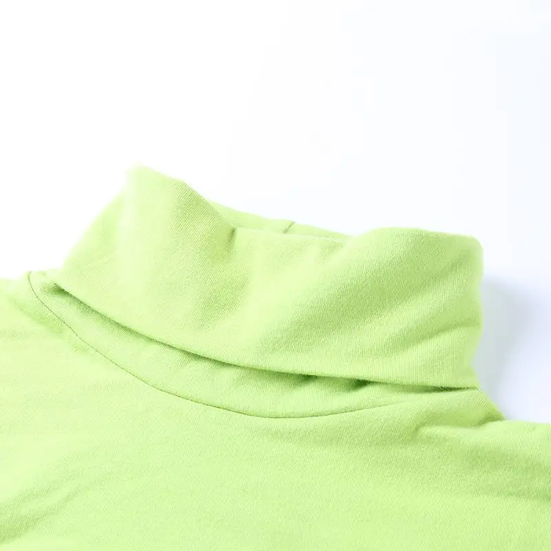 

Fashion Letter Print T-Shirt Slim Turtleneck Long Sleeve Jumpsuit Spring Women Bottoming Solid Color Slim Top Romper