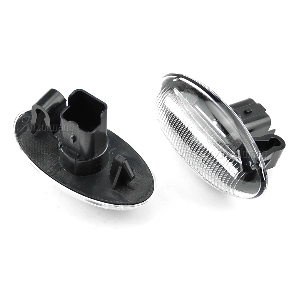 

2 шт. светодиодные динамические боковые габаритные огни поворота для Peugeot Partner 407 307 Citroen Berlingo Xsara C3 C5 Toyota Aygo Fiat Scudo