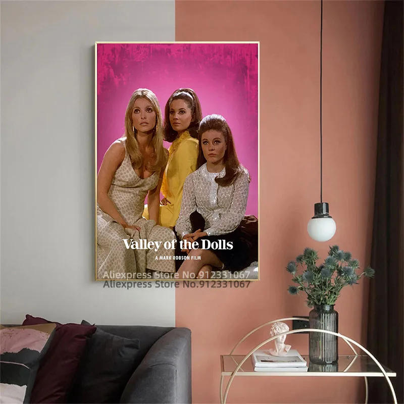 Постер фильма Долина кукол Марк Робсон холст живопись художественный постер