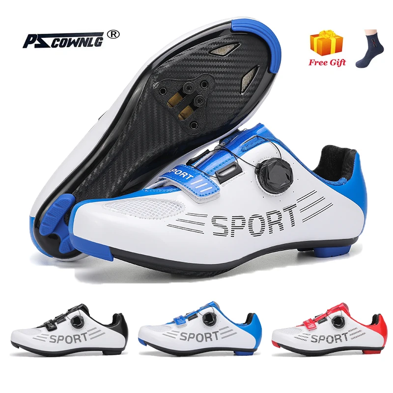 

Road cycling shoes Sneaker white Professional Mountain Bike Breathable Bicycle Racing Self-Locking Shoes