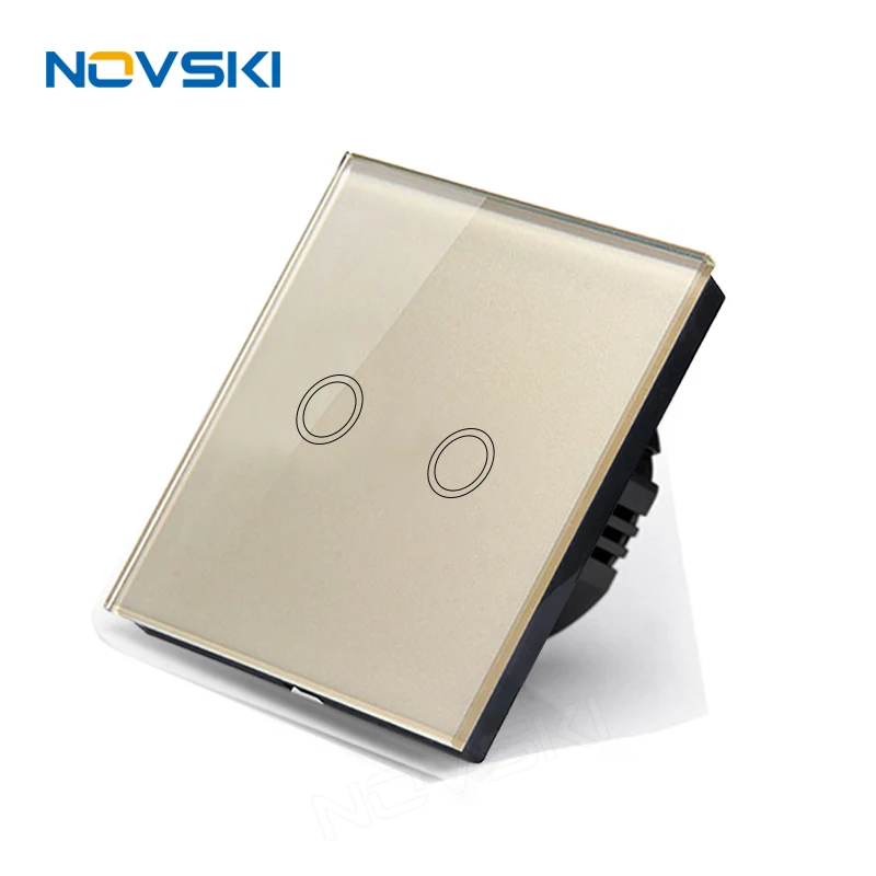 NOVSKI Умный домашний светильник Переключатель ЕС/Великобритании Стандартный