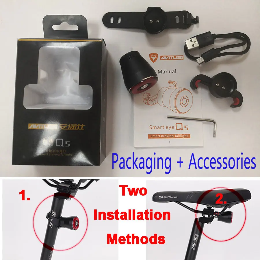 BATFOX велосипедные задние фонари интеллектуальный датчик сигнал поворота