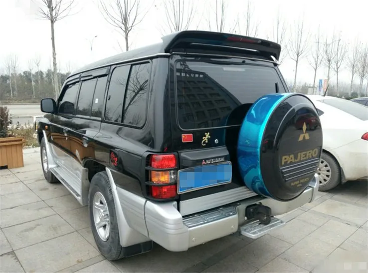 Спойлер для Mitsubishi V33 Pajero задний спойлер из АБС пластика V45|rear spoiler|car rear wingrear wing |