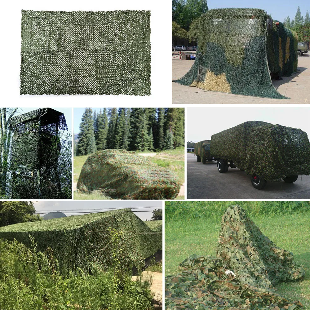 Навес от солнца для кемпинга 9x4 5 м Охотничья Военная камуфляжная сетка армейская