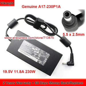 Оригинальный адаптер переменного тока A230A012L A17-230P1A 19,5 V 11.8A для Gigabyte AERO 15-X8 15XA 15S OLED A12-230P1A 15-Y9-4K80P