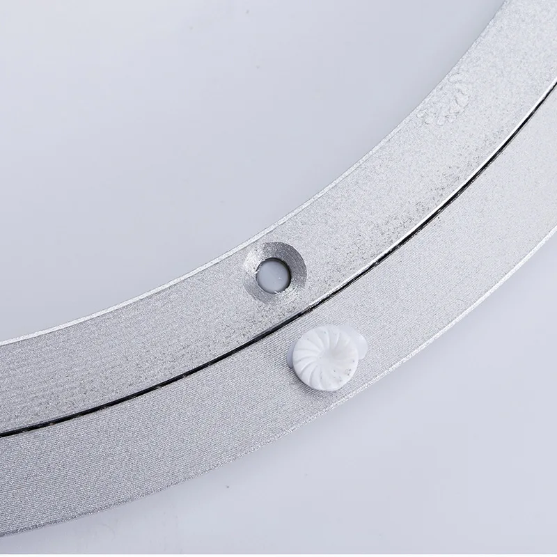 Алюминиевый поворотный стол Дисплей стеллаж для выставки товаров Plat Стекло