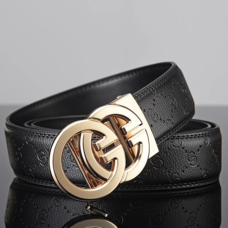 

Luxury Brand Famous Men Belts G Buckle Genuine Leather Belts for Men Women High Quality Designers Double G Buckle Dress Strap