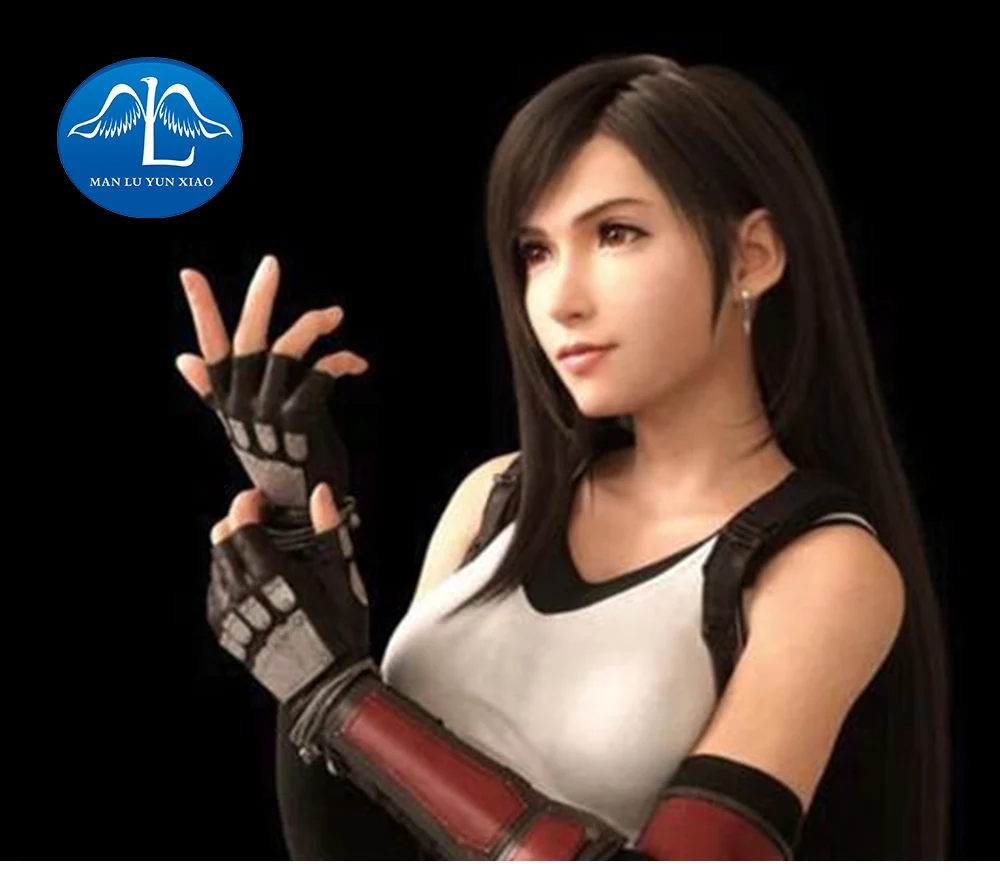 Manluyunxiao Косплей Костюм тифа Локхарт Аниме игра FF7 для взрослых женщин Final Fantasy VII Косплей Хэллоуин