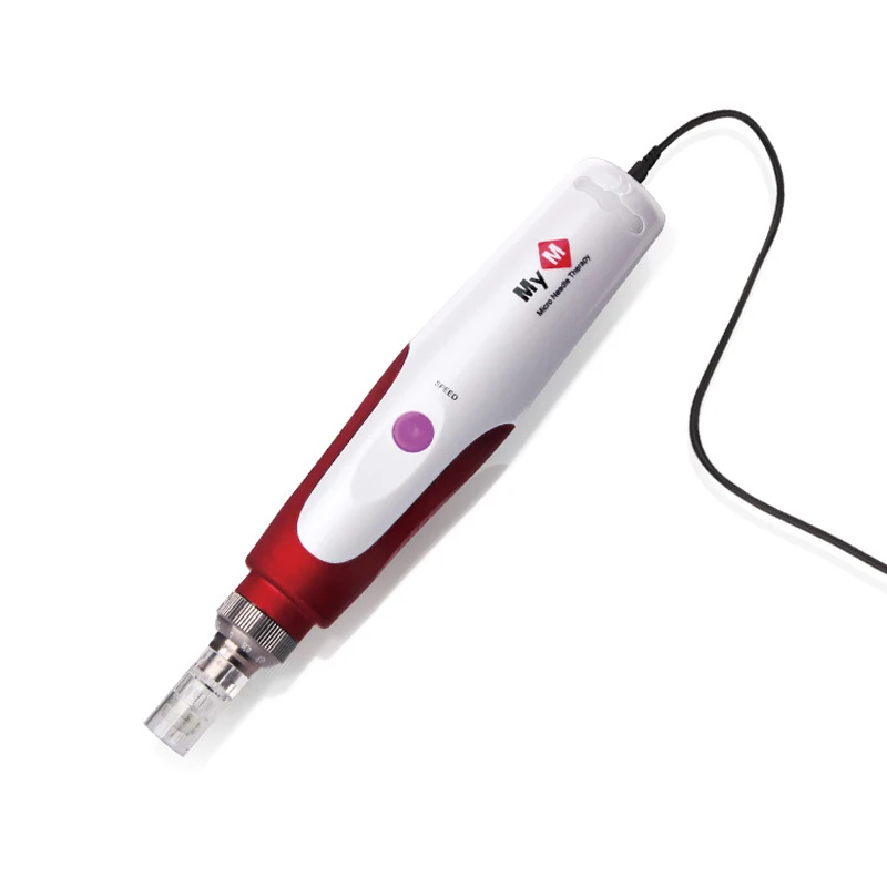 Dr Pen N2 с 7 иглами Dermapen Profesional микроиглы Derma ручка картридж Drag Nano Beauty набор