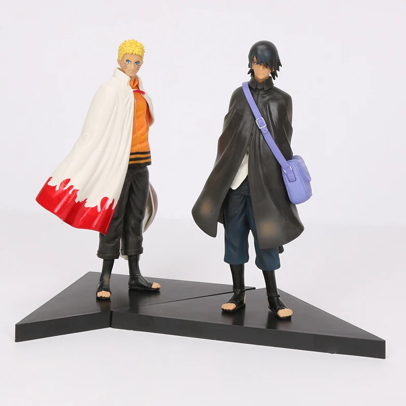 Новая одежда для маленькой девочки 2 шт./компл. ПВХ для костюмированной вечеринки по японскому Аниме фигурки «Наруто» куклы у героя мультфильма Саскэ Утиха+ Итачи Учиха игра героя аниме «Наруто Ураганные Хроники фигурка игрушки