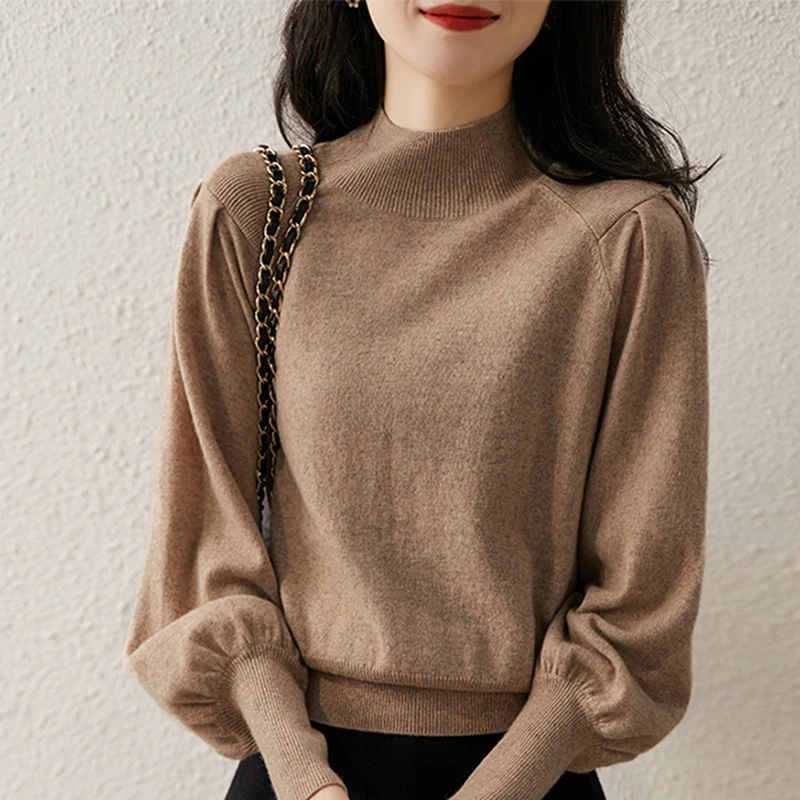 

BOBOKATEER Winter Clothes Loose Sweaters Women Tops Haut Femme Truien Dames Wool Poleras Mujer Elegant Kobieta Swetry Pullover