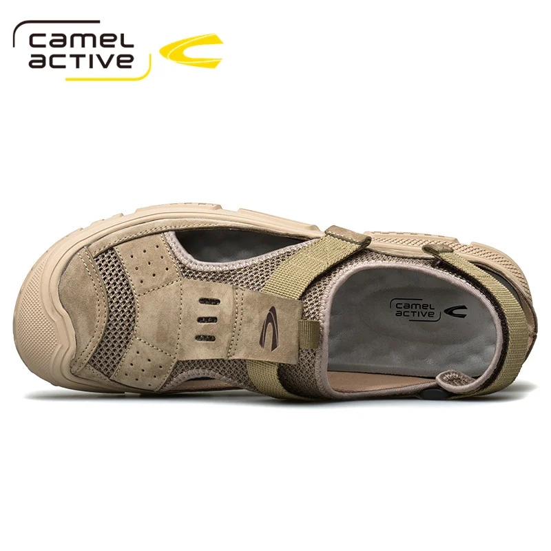Мужские сетчатые сандалии Camel Active босоножки модные шлепанцы пляжная обувь лето