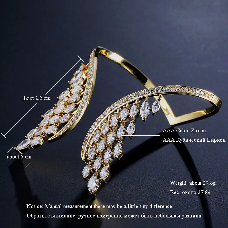 RAKOL трендовые женские ювелирные изделия ручная работа кубический цирконий